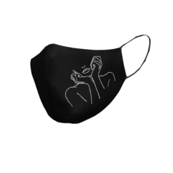 Daugkartinio naudojimo veido kaukė Moteris