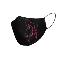 Daugkartinio naudojimo veido kaukė Dviveidiškumas