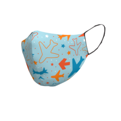 Daugkartinio naudojimo veido kaukė Lėktuvėliai