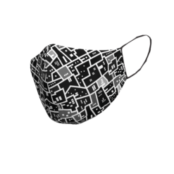 Daugkartinio naudojimo veido kaukė Miestas