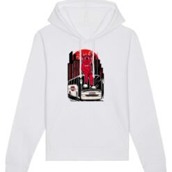 Džemperis su kapišonu „Raudonasis velnias“