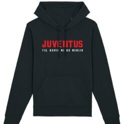 Džemperis su kapišonu „Tie kurie nieko nebijo“