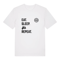 Marškinėliai „Eat. Sleep. Lab. Repeat.“